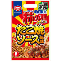 【ご当地柿の種】亀田製菓【関西限定】　亀田の柿の種　たこ焼ソース風味　1袋