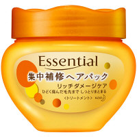 エッセンシャル　リッチダメージケア　集中補修ヘアパック　200g　花王