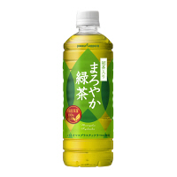 【アウトレット】ポッカサッポロ　まろやか緑茶　600ml　1箱（24本入）