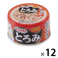 いなば CIAO チャオ とろみ ささみ・まぐろ カニカマ入り 国産 80g 12缶 キャットフード 猫用 缶詰