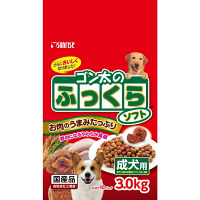 ゴン太のふっくらソフト 犬用 成犬用 3Kg（小分け10パック） 1袋 マルカン