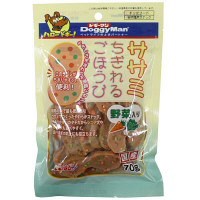 ドギーマン 犬用 ササミちぎれるごほうび 野菜入り 国産 70g 1袋