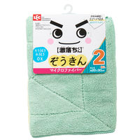 ぞうきん　激落ちマイクロファイバーぞうきん　2枚入　レック