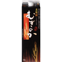 まろやか麦焼酎むぎのか　25度　1.8Lパック　1本