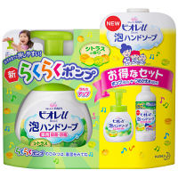 【アウトレット】ビオレu　泡ハンドソープ　シトラス　1セット（本体250ml+替450ml）