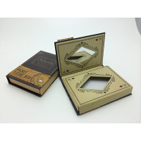 使用不可【アウトレット】ポケットティッシュBOX＆ミラー　1セット（2個：ブルー・ブラウン×各1個入）