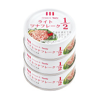 【アウトレット】ホテイ　ライトツナフレーク1/2（まぐろ）　タイ産　1パック（3缶入）