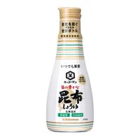 キッコーマン 旨み豊かな昆布しょうゆ 200ml＜やわらか密封ボトル＞ 1個
