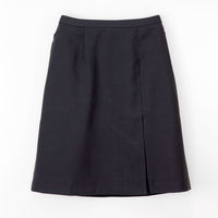 ナガイレーベン スカート （セミタイトスカート） グレー L OA-6018（取寄品）