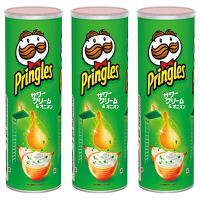 プリングルズ　サワークリーム＆オニオン　134g　1セット（3個）