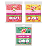 3M スコッチブライト キッチン用 ふきん セルロース クロス 吸水 シート 水ハネ 液ダレ 1個（6枚入）