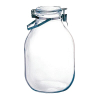 セラーメイト 取手付き 密封 びん 4L ガラス（梅酒 果実酒）