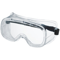 ASKUL(アスクル) 一眼型保護 「現場のチカラ」 セーフティーゴーグル ベンチレーションなし オリジナル