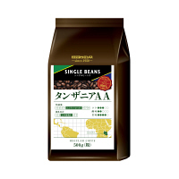 【アウトレット】サッポロウエシマコーヒー　シングルビーンズ　タンザニアAA　1袋（500g）