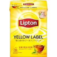 【サンプルS】リプトン　イエローラベル　ピラミッド型ティーバッグ　おまけ付き　（25バッグ入）