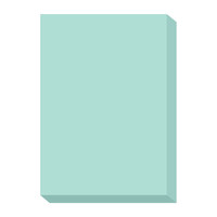 オフィス用紙カラーR100　ブルー　A4サイズ　OFR100B-A4　1冊（500枚入）　北越紀州製紙