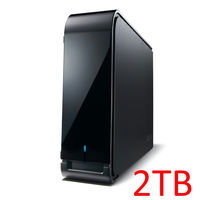 外付けHDD 2TB バッファロー USB3.2（Gen.1）対応 ブラック HD-LE2U3