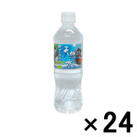 使用不可【アウトレット】【※税率要確認】北川産業 北アルプスの天然水 500ml 1箱（24本入）