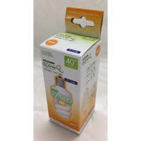 オーム電機 エコ電球 D型 40W形 E17 電球色 EFD10EL/7-E17-SPN