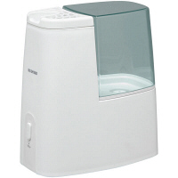 アイリスオーヤマ スチーム式加湿器 SHM-260D グリーン タンク容量1.9L 加湿量260ml