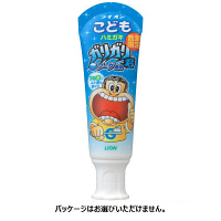 ライオンこどもハミガキ　ガリガリ君　ソーダ香味　ライオン　歯磨き粉（子供用）