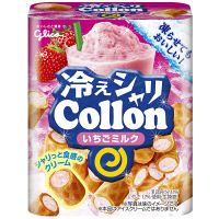 江崎グリコ　冷えシャリコロン＜いちごミルク＞　1個