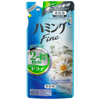 花王　ハミングファイン　柔軟剤　マリンシトラスの香り　つめかえ用