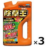 【園芸用品】カダン除草王シリーズ 　ザッソージエース 2L　 1セット（3個） 液体　除草剤 フマキラー