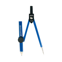 ソニック　スーパーコンパス　紺　鉛筆用　EC-255-K　（直送品）
