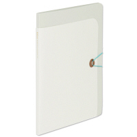 【アウトレット】プラス　totoco　カードホルダーA4　ホワイトFL-083CHO　名刺サイズ200枚　1冊