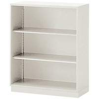 イトーキ シンラインキャビネット 3段 下置き用 オープン 幅900×奥行450×高さ1098mm 1台（2梱包）