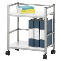 YAMAZEN　デスク下ワゴン　白　MUD-50（WH/SL） 1台