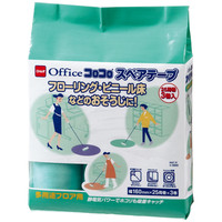 オフィスコロコロ スペアテープ 取り替え 多用途フロア用 25周 1パック（3巻入） ニトムズ