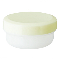 金鵄製作所 軟膏壺（軟膏ツボ）定量型軟膏容器 10mL クリーム色（うす黄） 1セット（250個：50個入×5袋）