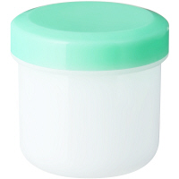 金鵄製作所 軟膏壺（軟膏ツボ）定量型軟膏容器 30mL ライトグリーン（竹） 1セット（250個：50個入×5袋）