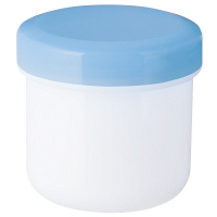 金鵄製作所 軟膏壺（軟膏ツボ）定量型軟膏容器 30mL スカイブルー（藤） 1セット（250個：50個入×5袋）