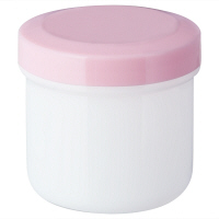 金鵄製作所 軟膏壺（軟膏ツボ）定量型軟膏容器 100mL ピンク（桃） 1セット（100個：20個入×5袋）