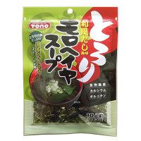 使用不可【アウトレット】【※税率要確認】トーノー　とろりモロヘイヤスープ　和風だし風味　1袋（40g）