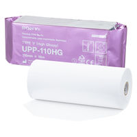 SONY 白黒デジタルプリンタ用サーマルペーパー UPP-110HG 10巻/箱