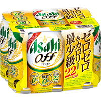 新ジャンル　第3のビール　アサヒオフ　350ml　1パック(6本入)　缶