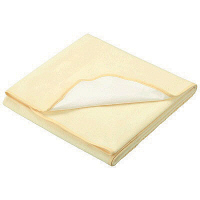 林　防水シーツ　90X145cm　ベージュ　1枚袋入れ　ZX501528