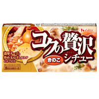 使用不可【アウトレット】【※税率要確認】ハウス食品　コクの贅沢シチュー　＜きのこ＞　1個（140g）