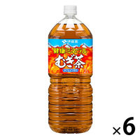 伊藤園 健康ミネラルむぎ茶 2L 1箱（6本入） 麦茶 お茶 無糖 ペットボトル 大容量
