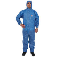 【防護服】 スリーエム ジャパン 3M 化学防護服4532PLUS(XLサイズ) ブルー 1着