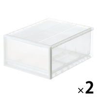 無印良品 ポリプロピレン クローゼットケース  中 約幅44×奥行55×高さ24cm 良品計画