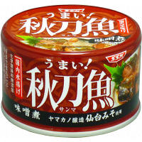 清水食品　うまい！　秋刀魚味噌煮　1缶