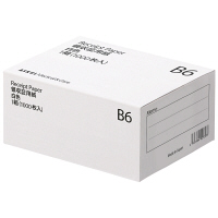 アスクル領収証用紙 B6 白色 無地 1箱（1000枚入） オリジナル - アスクル