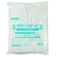 【防護服】 日本製紙クレシア KleenGuard クリーンガードCX ツナギ服LLサイズ 68220 白 1セット（10着）