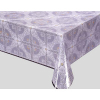 【アウトレット】テーブルクロス（小花）　M-726　約１３５０×１７００ｍｍ　1枚