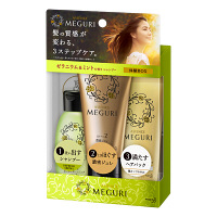 アジエンス　メグリ　（MEGURI）　リフレッシュ　シャンプー（45ml）＆ジュレ（50g）＆ツヤやかトリートメント（50g）　トライアルセット　　花王